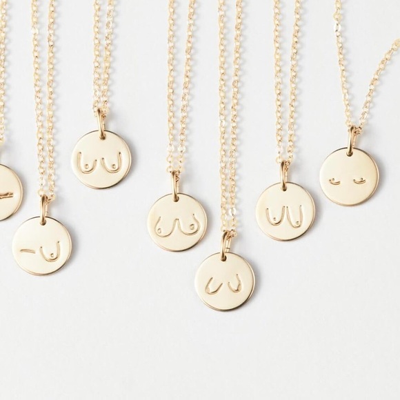 “Breast Friends” Body Beauty Feminist Necklace - Picture 12 of 15
